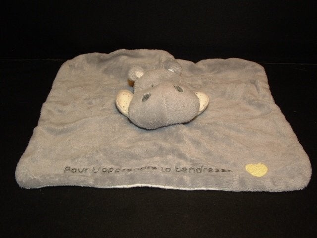 MOOI NIJLPAARD KNUFFELDOEKJE VELOURS GRIJS MET OP HE, Ophalen of Verzenden, Nieuw, Overige typen