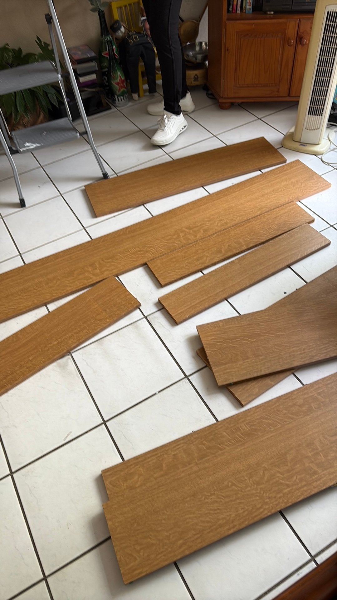 12 boeken planken, Doe-het-zelf en Verbouw, Minder dan 25 mm, Eiken, Ophalen of Verzenden, Zo goed als nieuw