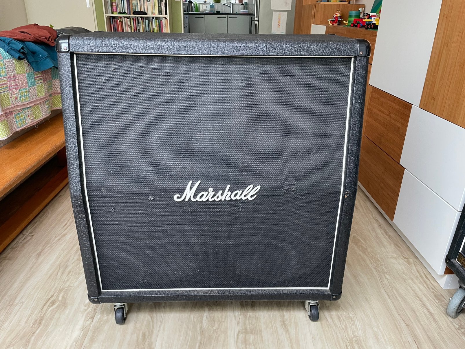 Marshall 4x12 cabinet, Muziek en Instrumenten, Ophalen, Zo goed als nieuw, Gitaar, 100 watt of meer
