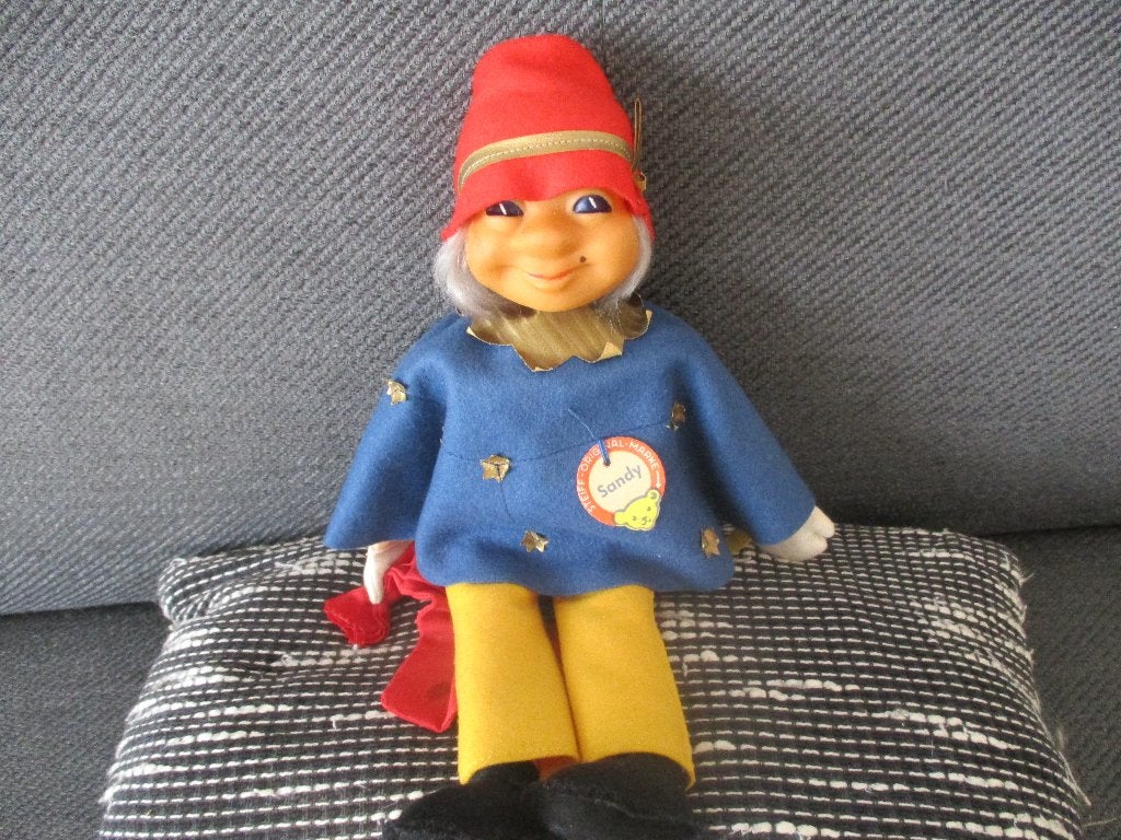 Steiff Pop Sandy - Vintage pop met Origineel Label, Ophalen of Verzenden