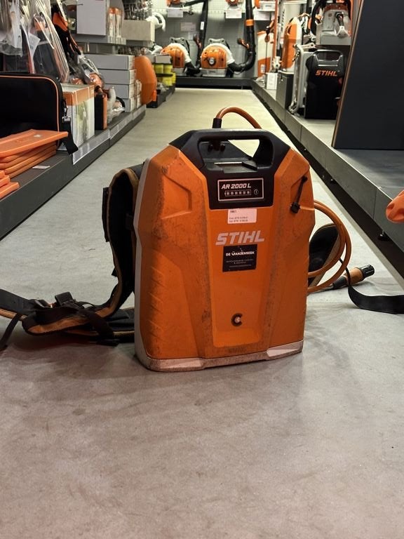 Stihl AR 2000L ruggedragen Lithium-ion accu 2020, Gebruikt