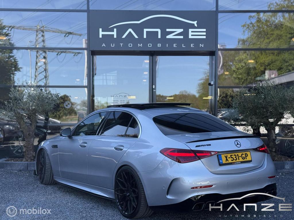 Mercedes C300d C63 AMG line|Maxton|Pano|20” Vossen|360|A, Automaat, Achterwielaandrijving, Bedrijf, Diesel