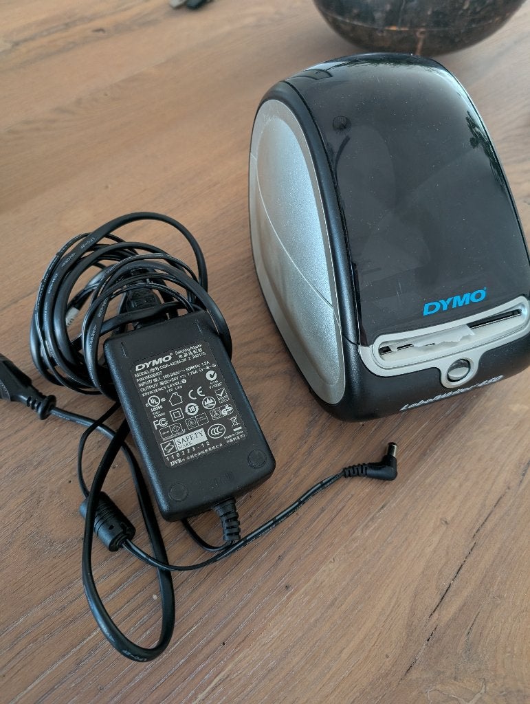 Dymo LabelWriter 450 labelprinter incl. kabels, Ophalen of Verzenden, Gebruikt, Etiket, Dymo LabelWriter