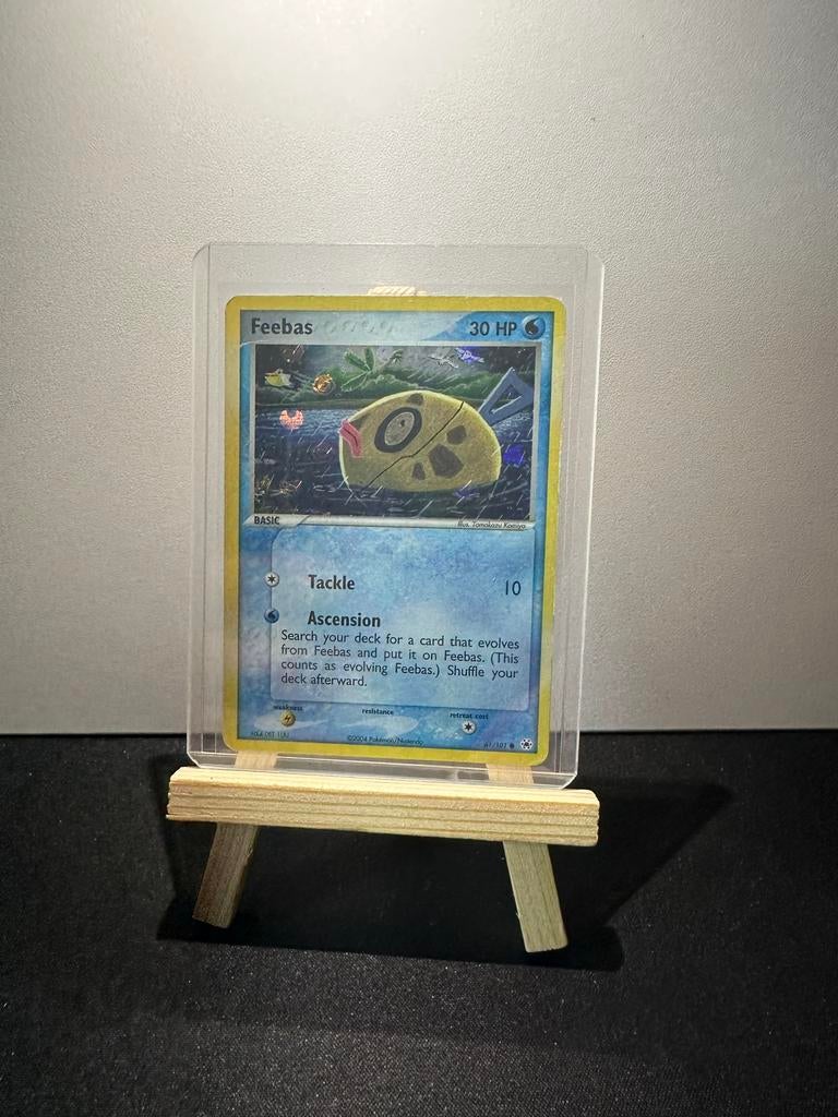 Feebas holo rare 61/101, Ophalen of Verzenden, Zo goed als nieuw, Losse kaart, Foil