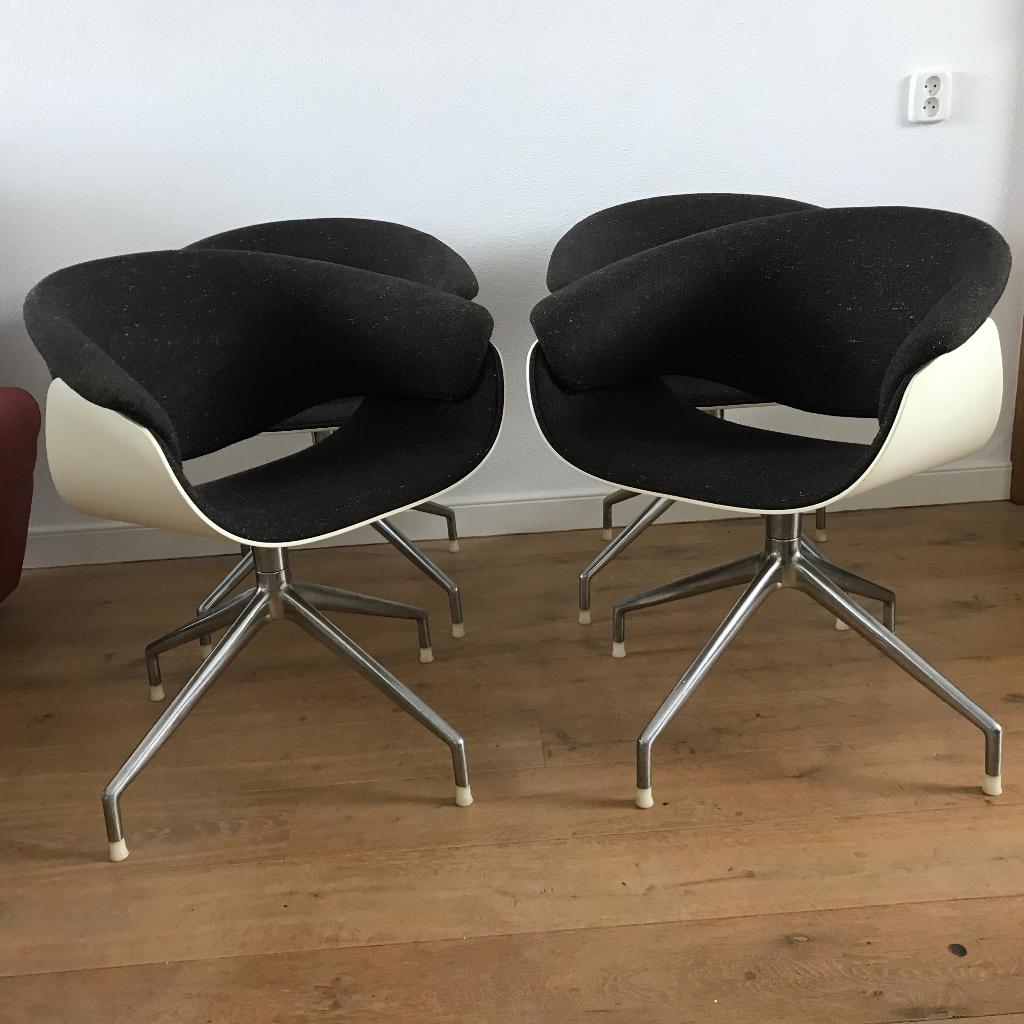 Set 4 stoel stoelen B&B Italia Sina chair modern design, Ophalen, Kunststof, Nvt, Eén