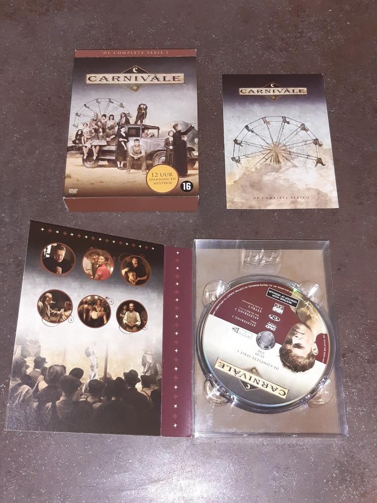 Carnivale seizoen 1, Cd's en Dvd's, Dvd's | Tv en Series, Alle leeftijden, Ophalen of Verzenden, Zo goed als nieuw, Komedie