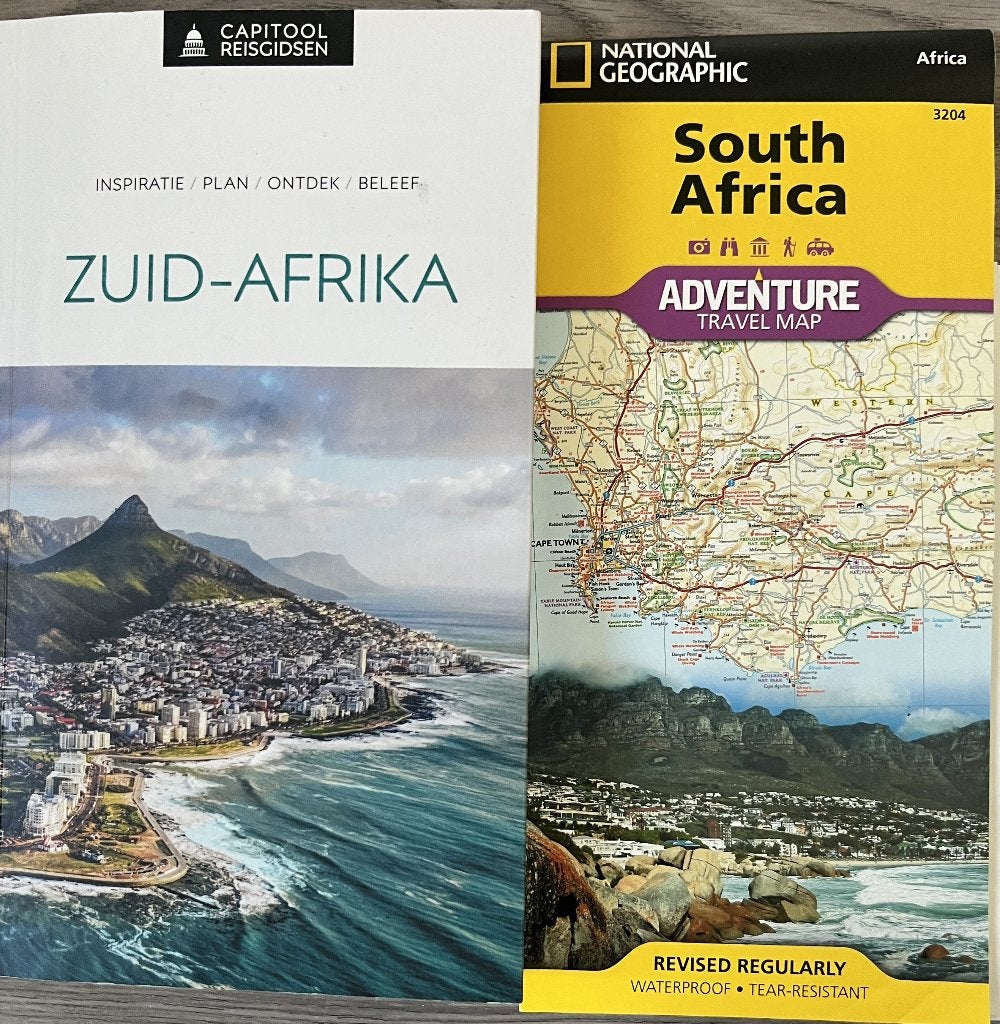 Reisgids Z Afrika met landkaart, Afrika, Capitool, Ophalen of Verzenden, Zo goed als nieuw
