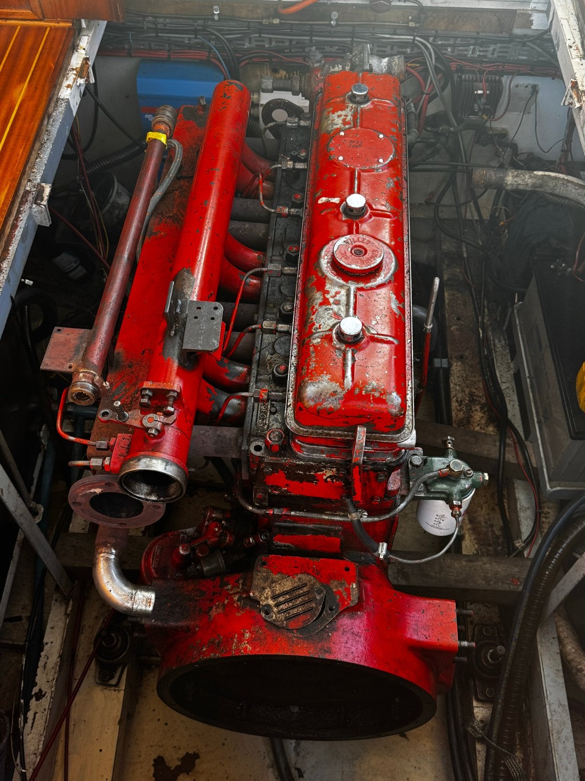 DAF 575 Scheepsmotor 120 pk - Oliedrukstoring, Ophalen, Gebruikt, Motor en Techniek, Motorboot