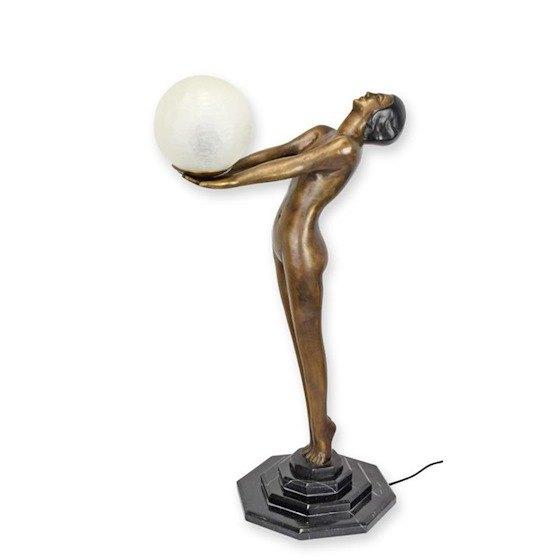 art nouveau lamp , aanbieding, Ophalen of Verzenden