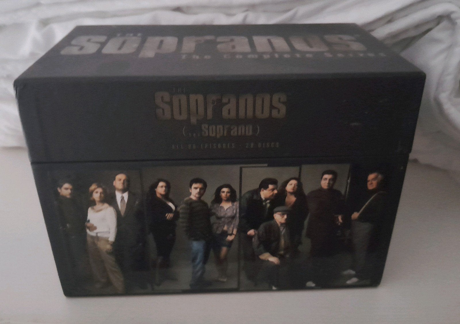 The Sopranos - Complete Series - DVD box set als nieuw, Cd's en Dvd's, Dvd's | Tv en Series, Vanaf 16 jaar, Misdaad, Nederlands