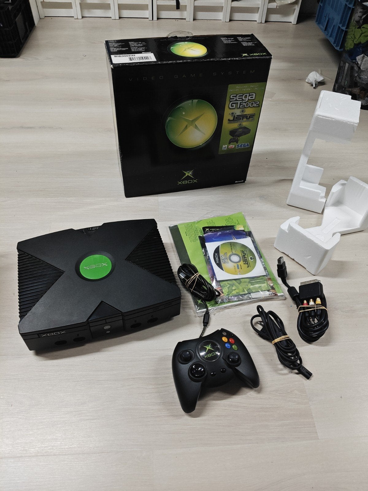 Originele Xbox Classic Console CIB, Spelcomputers en Games, Met games, Ophalen of Verzenden, Zo goed als nieuw, Support@microsoft.com