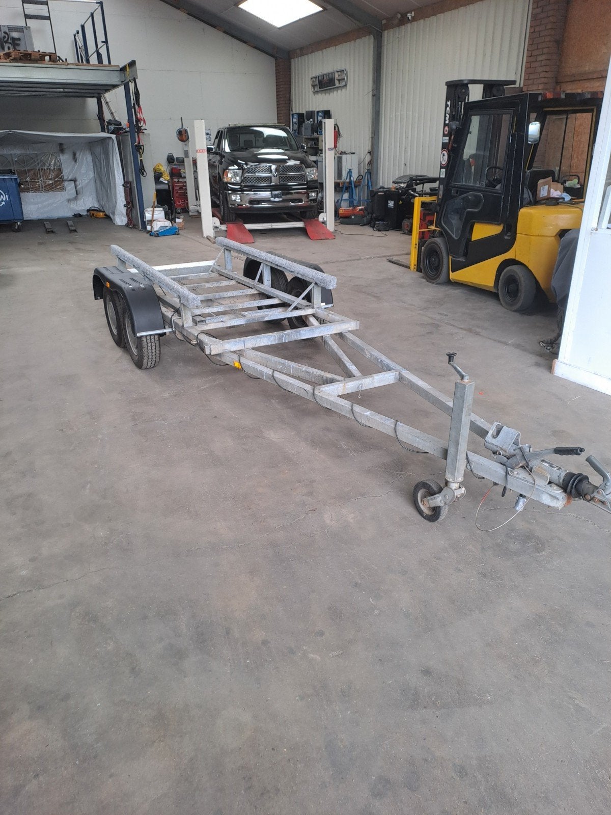boot trailer ., Watersport en Boten, Boottrailers, Zo goed als nieuw, Minder dan 6 meter, Ophalen of Verzenden