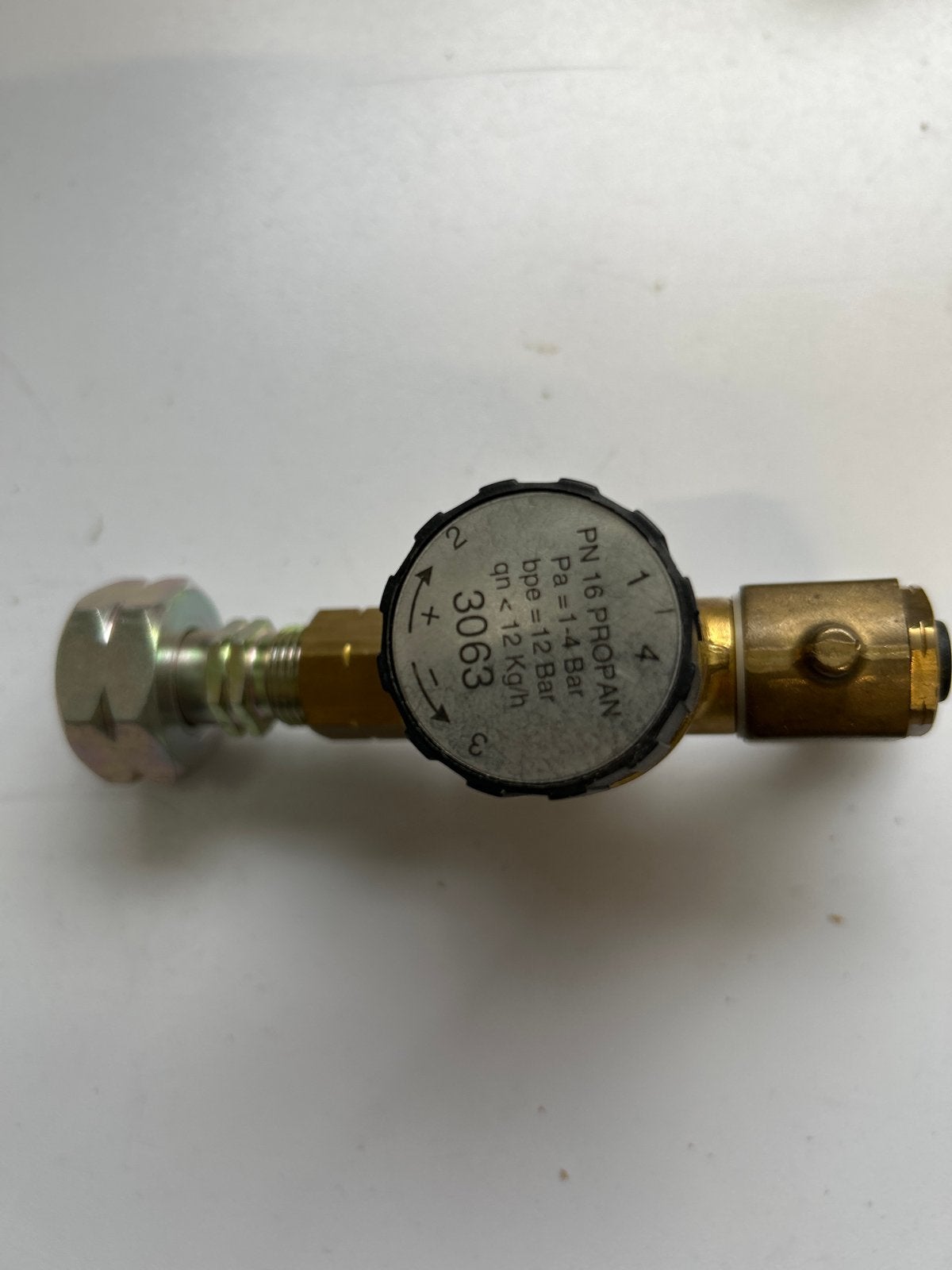 Propaan drukregelaar PN 16, 1-4 Bar, qn < 12 Kg/h, Ophalen of Verzenden, Gebruikt