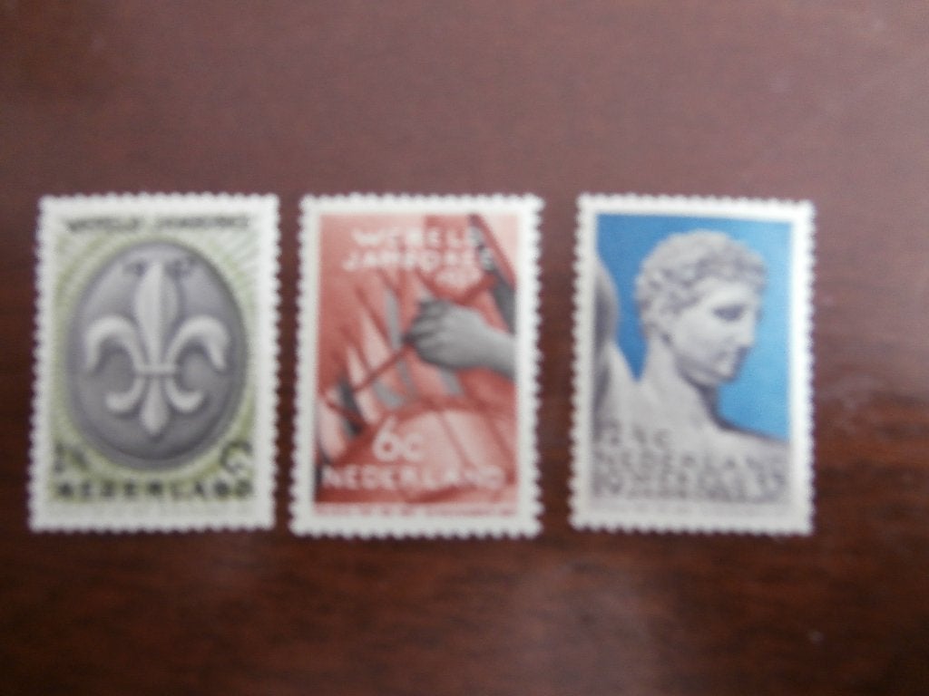 NL 1937; serie JAMBOREE, Verzenden, T/m 1940, Postfris