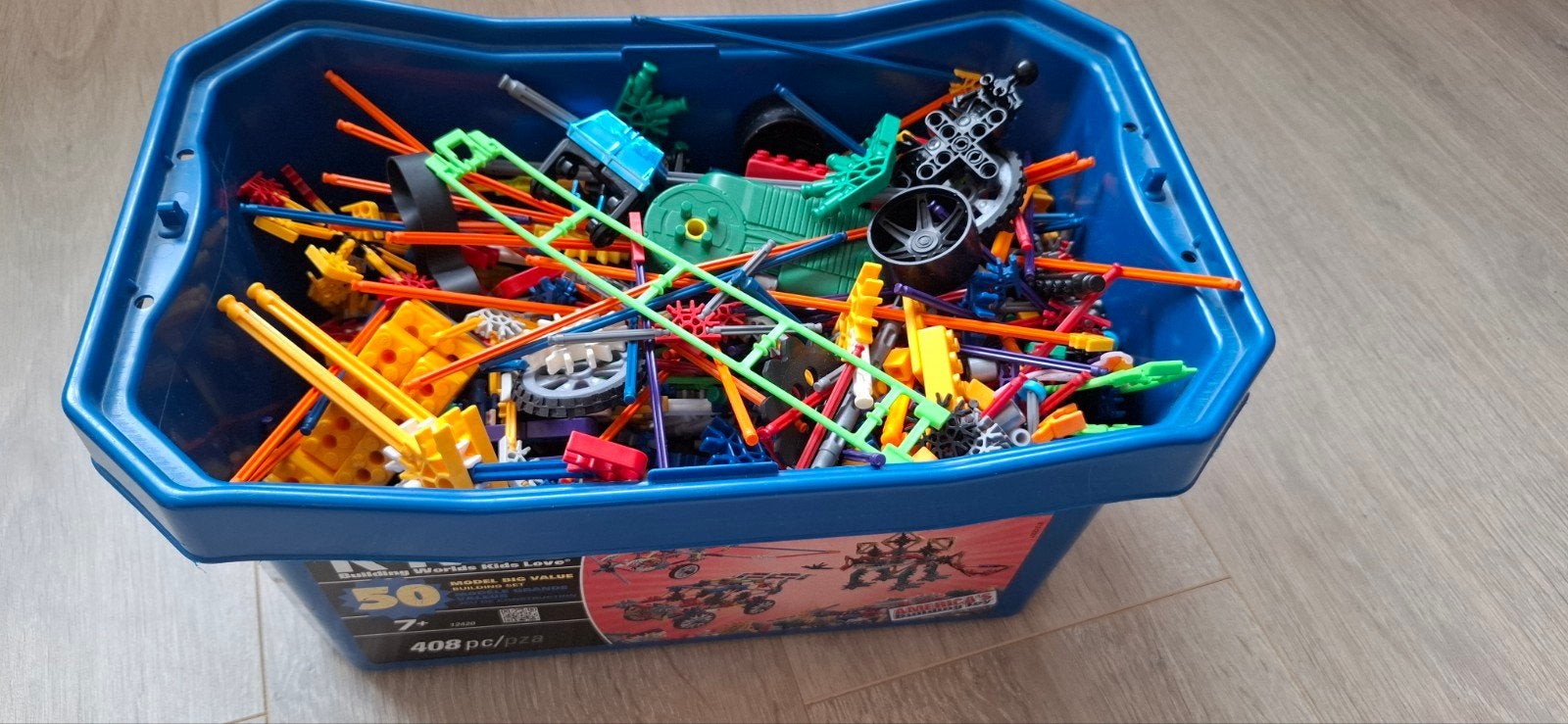 Grote K'nex / knex / knexx doos met handleidingen, Ophalen, Gebruikt, K'nex