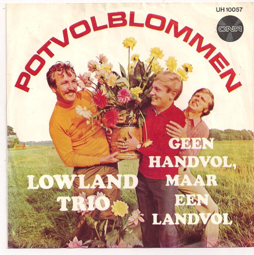 Lowland Trio- Potvolblommen, Verzenden, 7 inch, Zo goed als nieuw, Levenslied of Smartlap