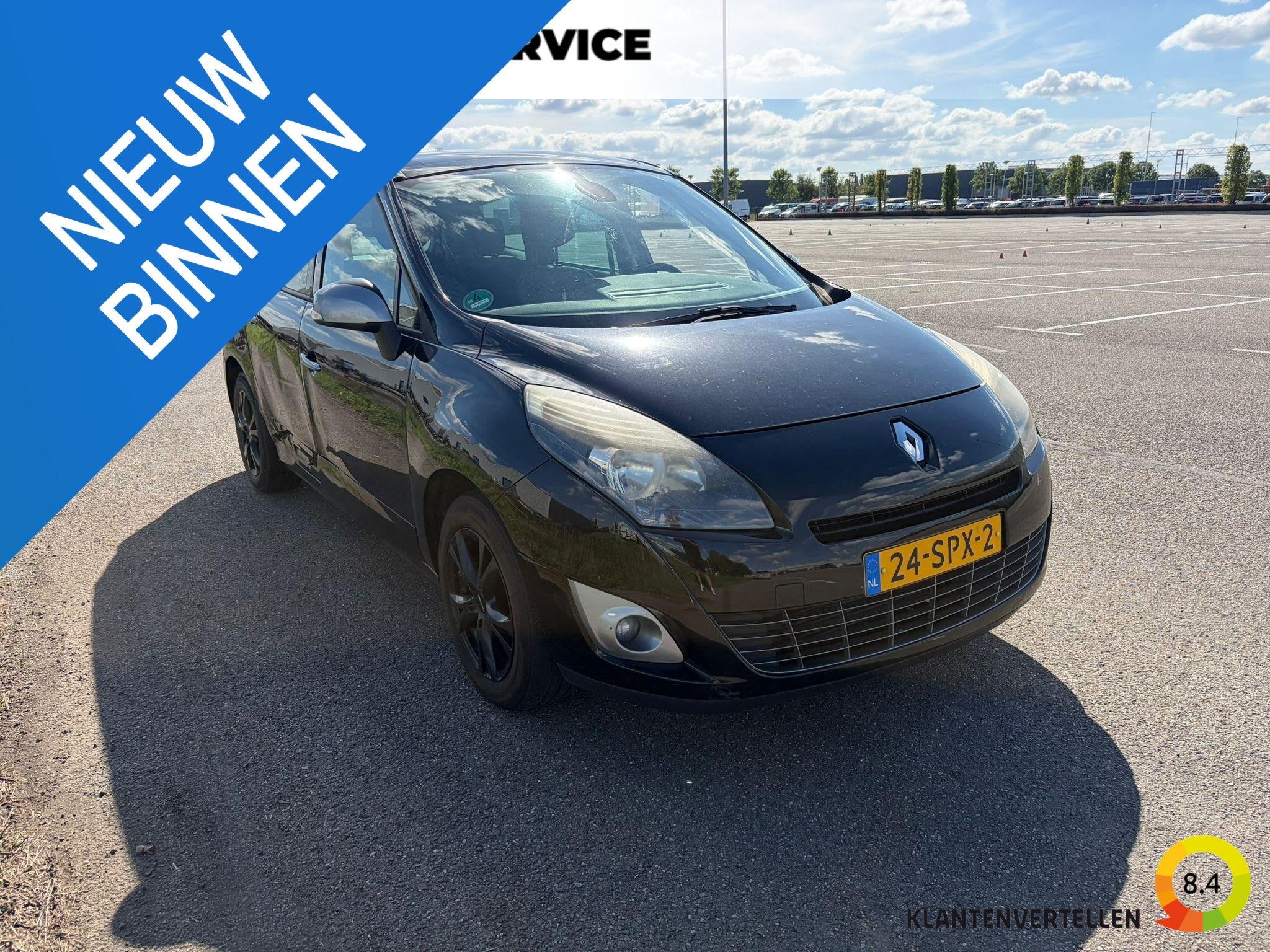 Renault Grand Scénic 1.4 TCe Parisienne EXPORT ONLY!, Voorwielaandrijving, Stof, Gebruikt, 4 cilinders