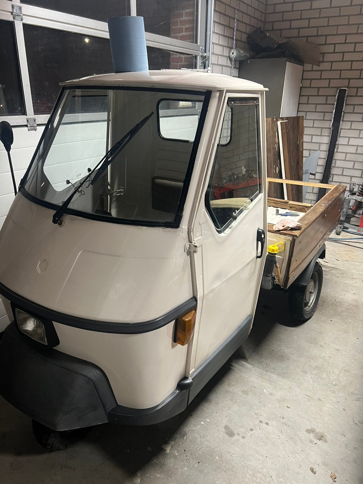 Piaggio Ape project, Ophalen