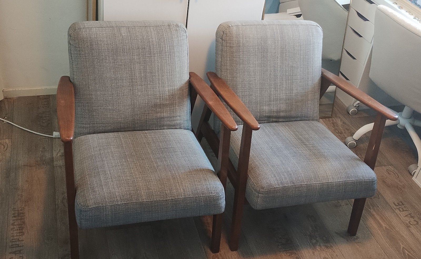 Twee Ikea Ekenaset fauteuils, Ophalen, Gebruikt, Twee, Modern, Scandinavisch