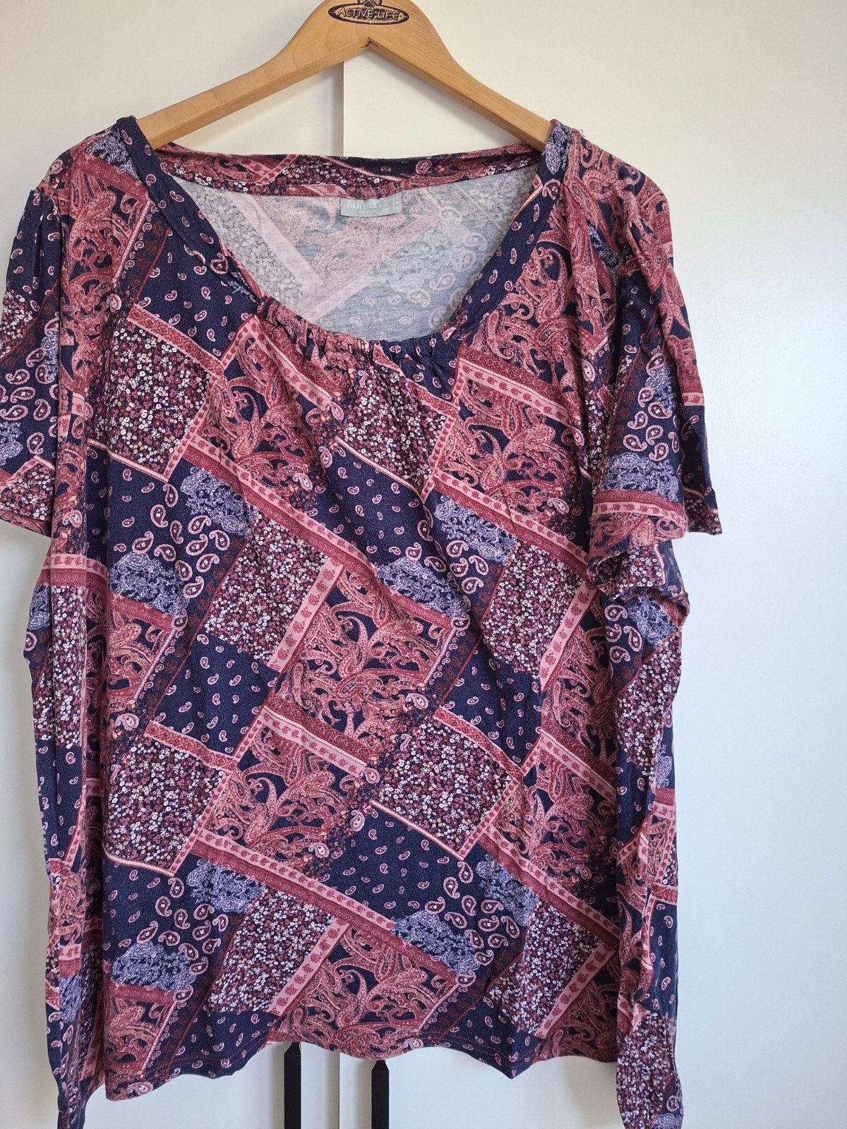 Janina Dames Shirt Maat 54, Kleding | Dames, Grote Maten, Meerkleurig, Gedragen, Janina, Shirt of Top