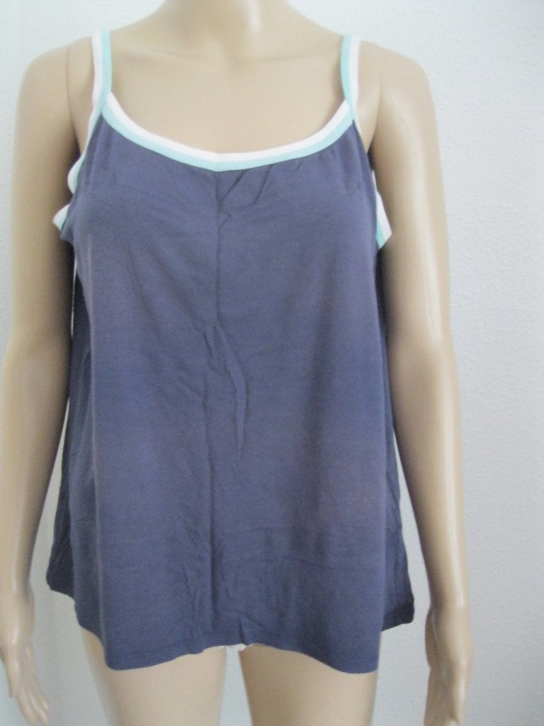 maat XL, (2L) 1 blauw Mayerline hemdje / topje, 51 cm., Kleding | Dames, Tops, Mayerline, Blauw, Maat 46/48 (XL) of groter, Ophalen of Verzenden