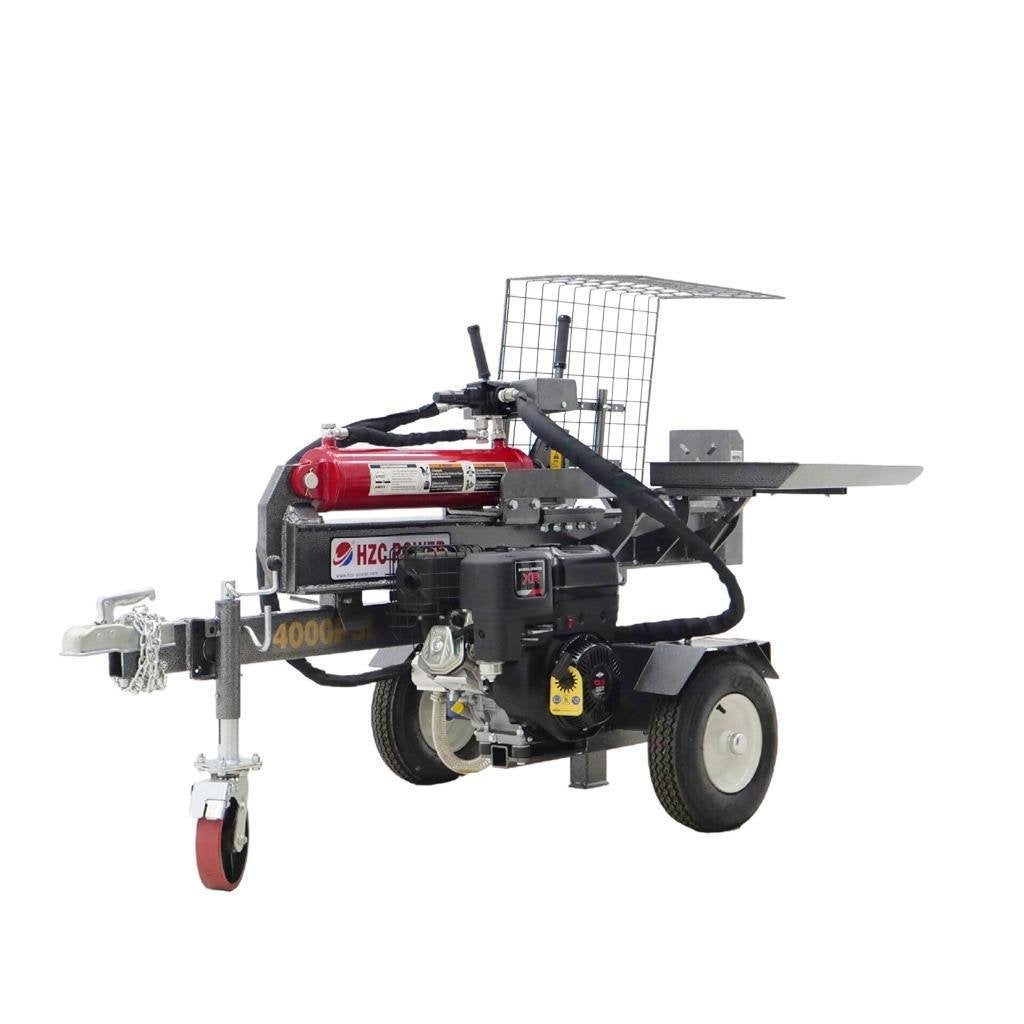 40 ton staande en liggende houtklover met benzinemotor en ta, Tuin en Terras, Kloofmachines, Ophalen of Verzenden, Nieuw, Benzine