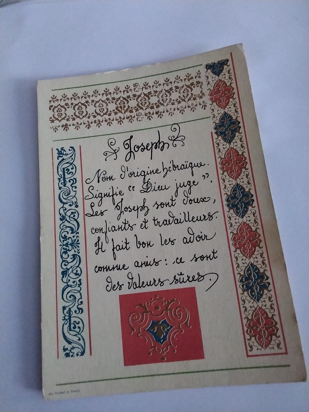 JOSEPH, Ophalen of Verzenden, Voor 1920, Sterren en Beroemdheden