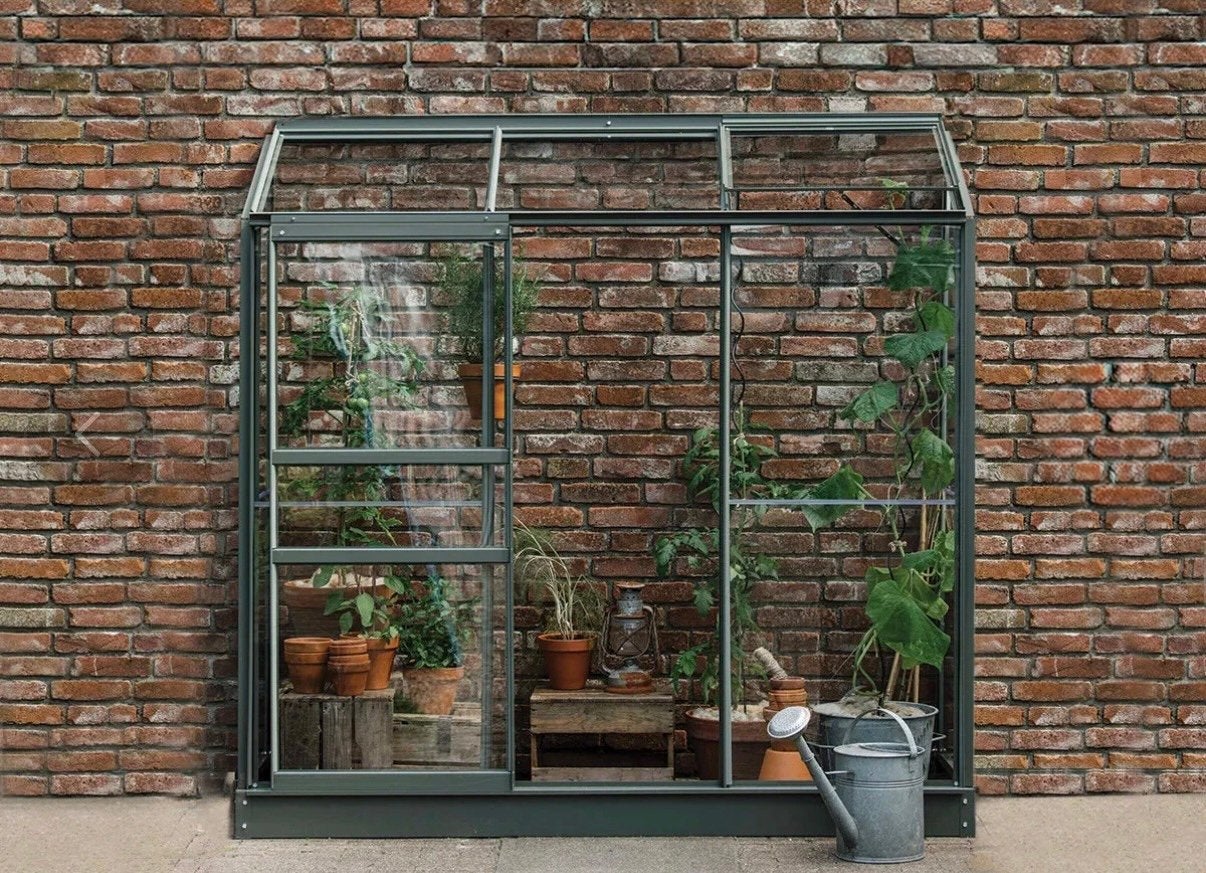 GEZOCHT!!! Tuinkas/Muurkas, Ophalen, Glas, Zo goed als nieuw, Aluminium