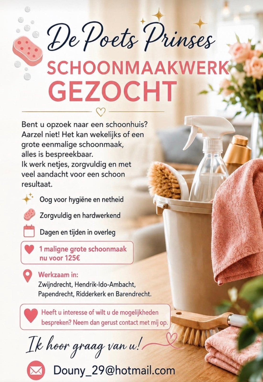 Betrouwbare hulp in de huishouding