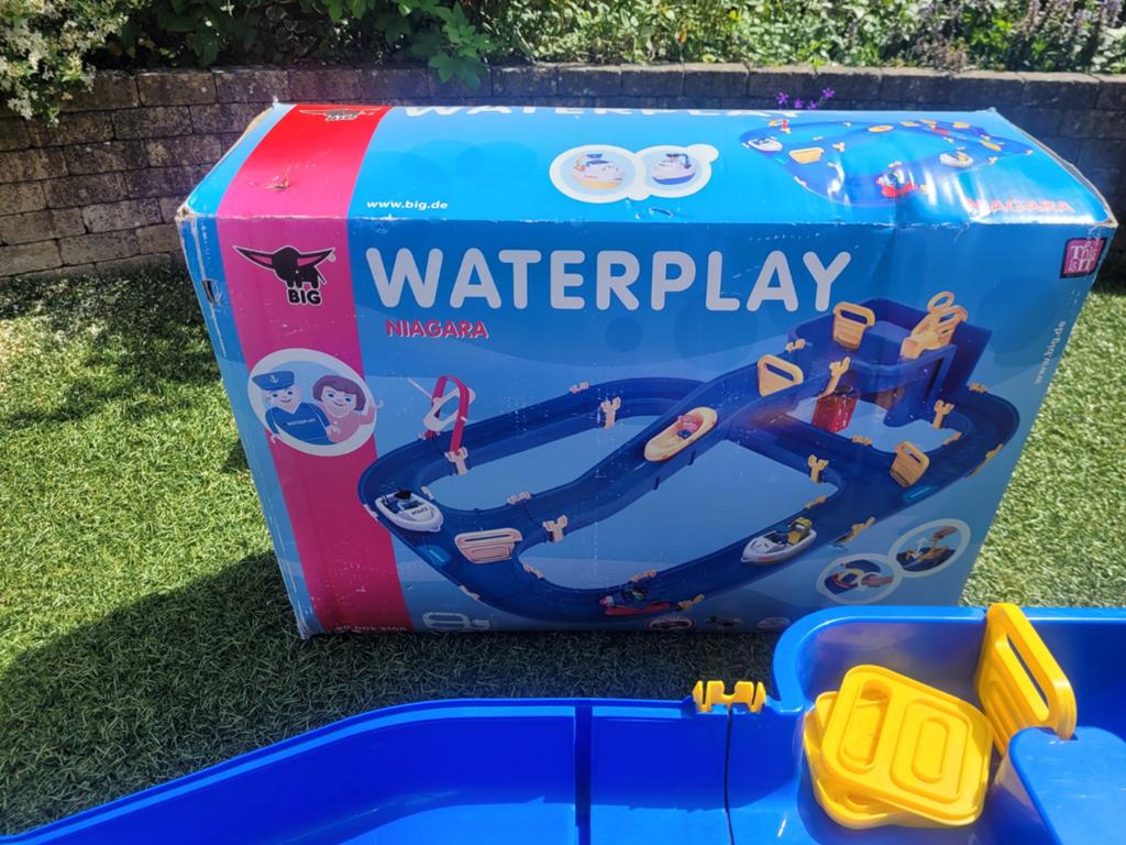 Waterspeelbaan Waterplay, Ophalen, Gebruikt