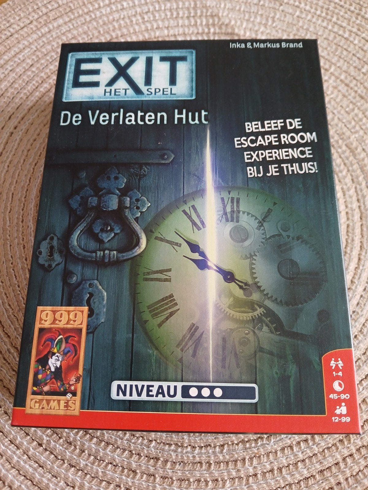 EXIT Het Spel: De Verlaten Hut - Escape Room Ervaring, Een of twee spelers, Ophalen of Verzenden, Zo goed als nieuw, KOSMOS