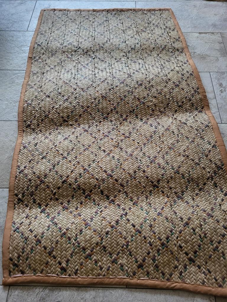 Handgeknoopte Perzische Rieten mat (ref;d400), Ophalen, Perzisch, Nieuw, 150 tot 200 cm