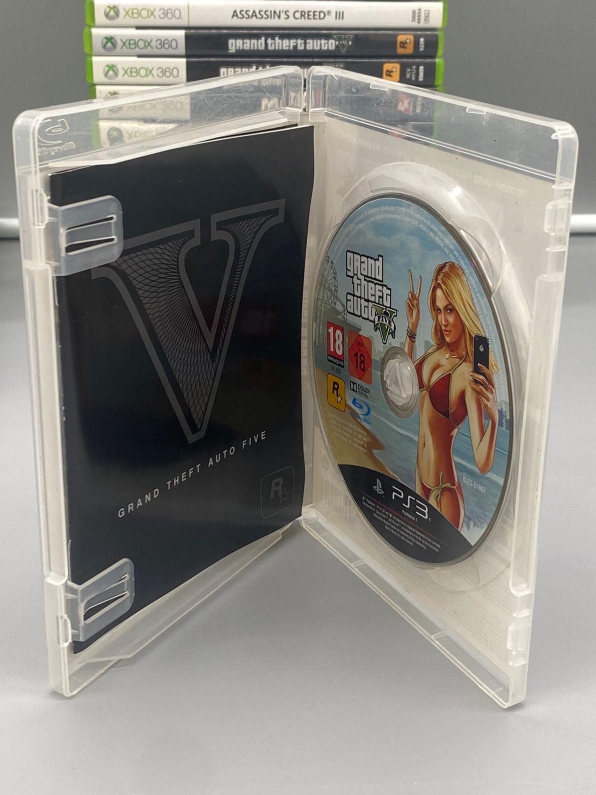 GTA Grand Theft Auto V - PS3 PlayStation 3 - Rockstar Games, Avontuur en Actie, Vanaf 18 jaar, Info@rockstargames.com, 1 speler