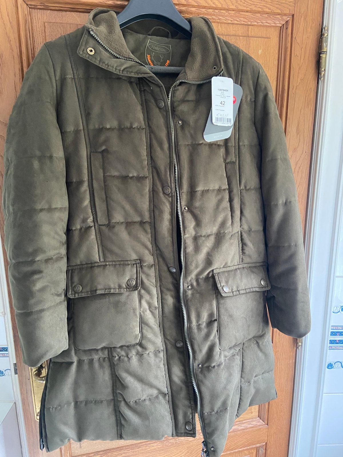 Hubertus winterjas / jacht, Kleding | Dames, Ophalen of Verzenden, Nieuw, Maat 42/44 (L), Groen
