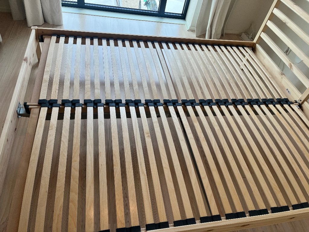 Lattenbodems 80x200, Beterbed Bossflex 200 vlak, Ophalen, Eenpersoons, Zo goed als nieuw, 80 cm