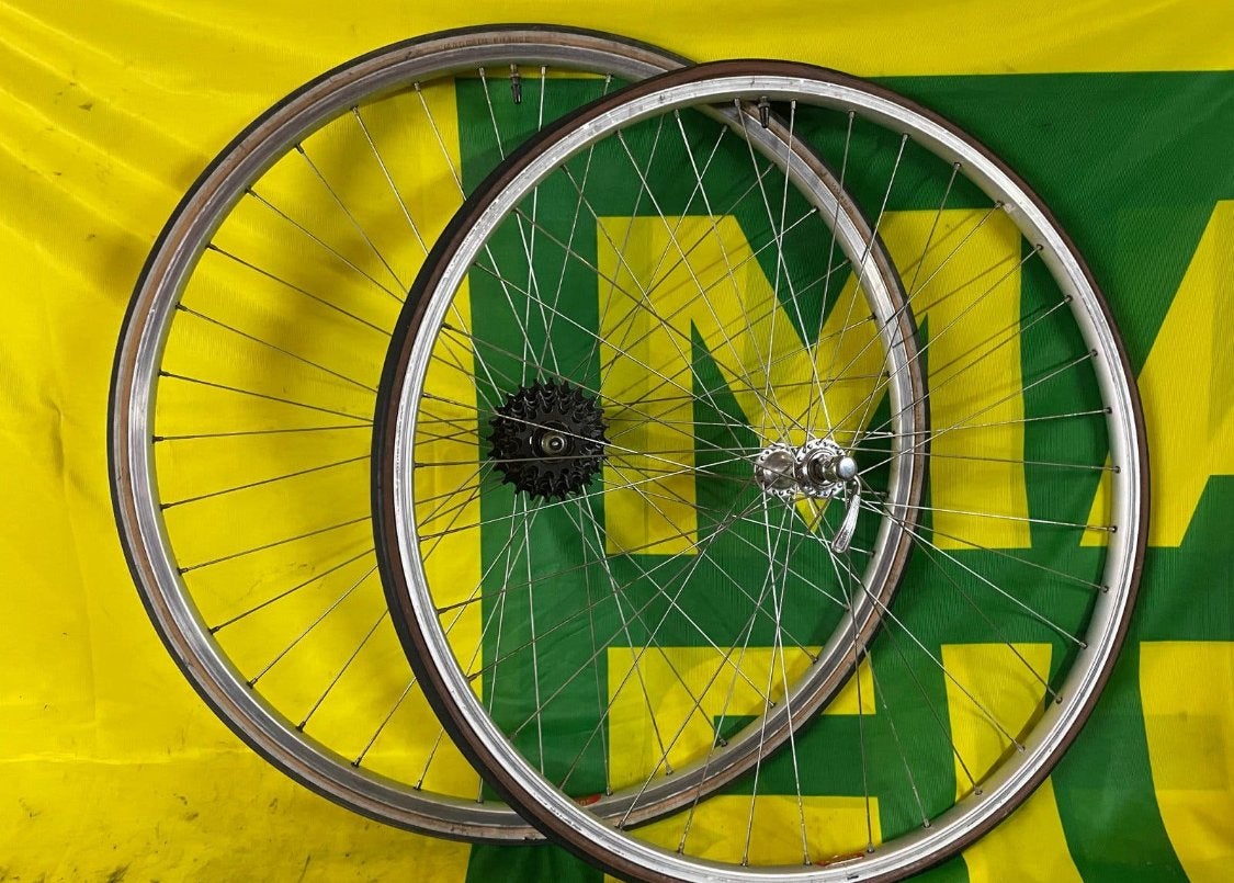 Super Champion fietswielen 6sp freewheel en quick release, Wiel, Gebruikt, Ophalen of Verzenden, Aluminium