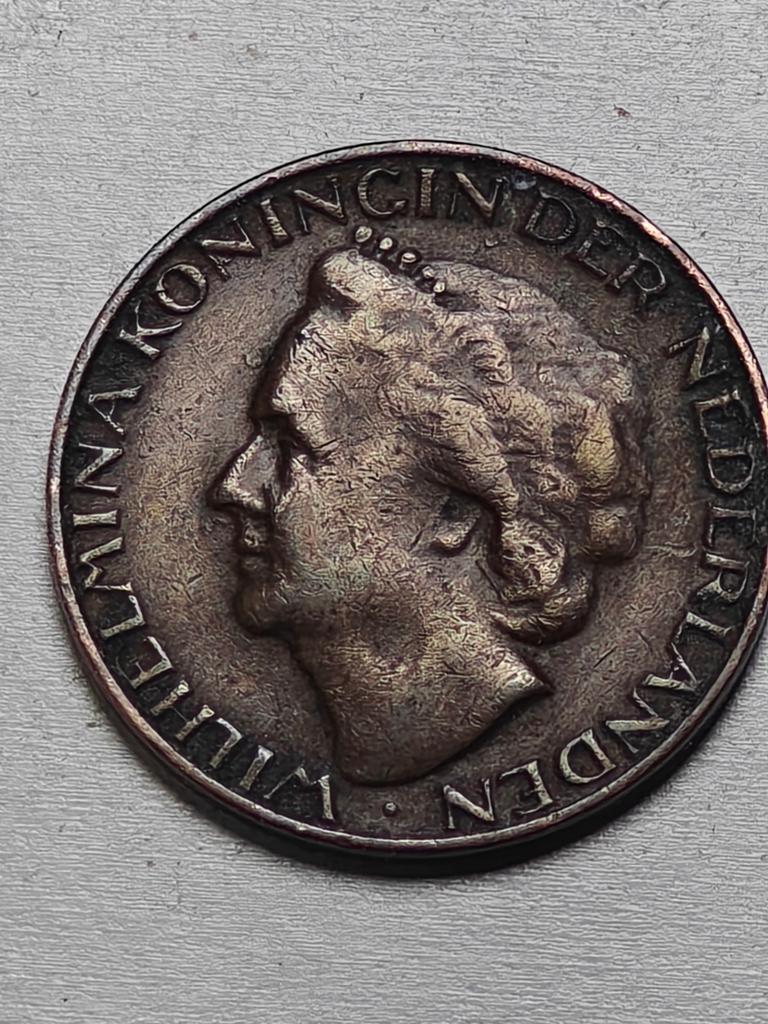 Nederlandse 1 cent munt uit 1948 - Koningin Wilhelmina, Ophalen of Verzenden, Koningin Wilhelmina, 1 cent, Losse munt
