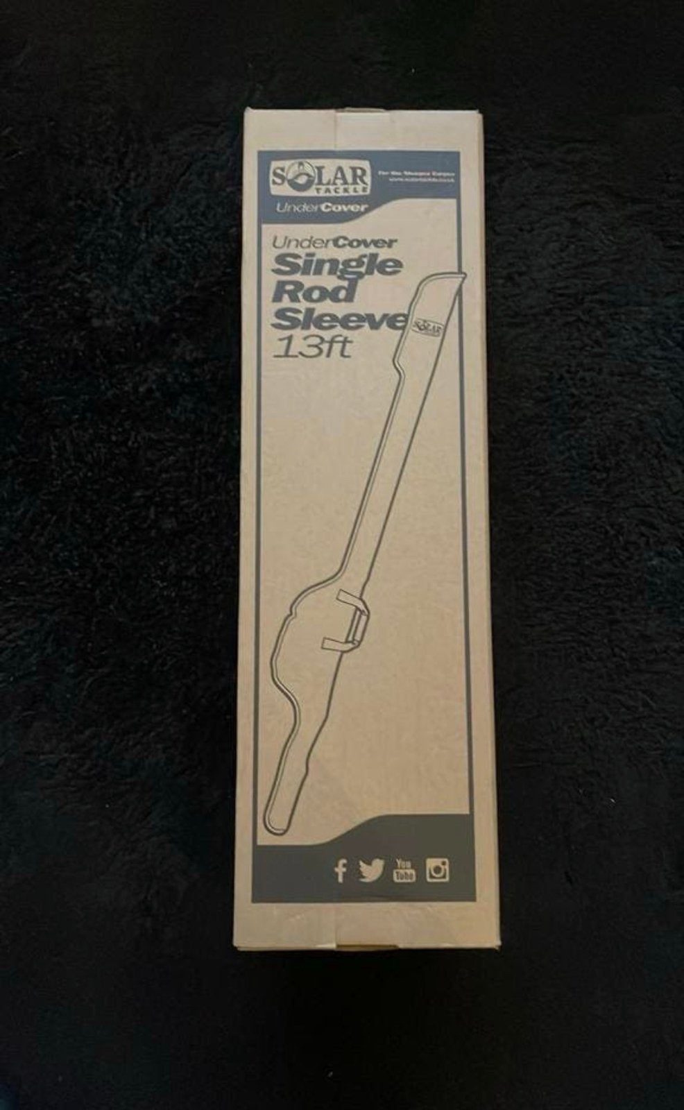 Solar Tackle UnderCover Single Rod Sleeve 13ft - Nieuw, Ophalen of Verzenden, Nieuw, Koffer of Tas