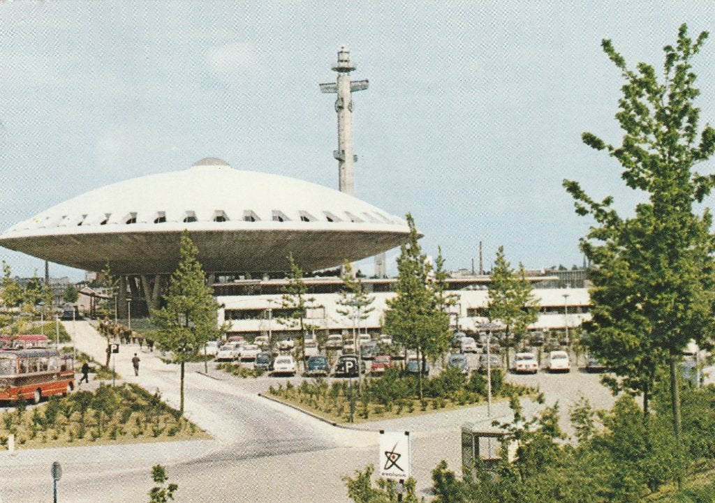 EINDHOVEN Evoluon, Verzenden, 1960 tot 1980, Gelopen, Noord-Brabant
