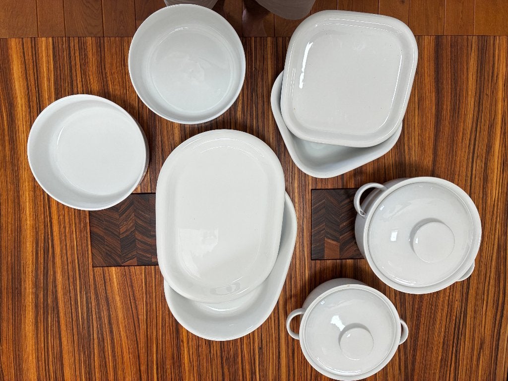 dekschalen, Ophalen, Met deksel, Porselein of Keramiek, Schaal