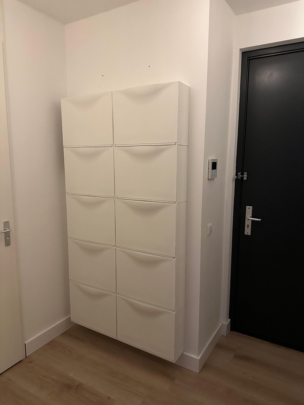 10x IKEA Trones schoenenkast wit - zo goed als nieuw, Ophalen, Zo goed als nieuw