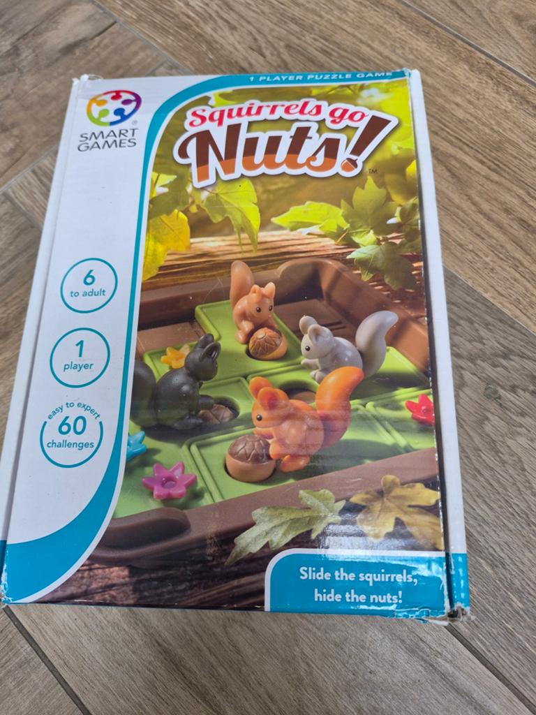 SmartGames Squirrels Go Nuts! Puzzelspel, Hobby en Vrije tijd, Gezelschapsspellen | Bordspellen, Een of twee spelers, Ophalen of Verzenden