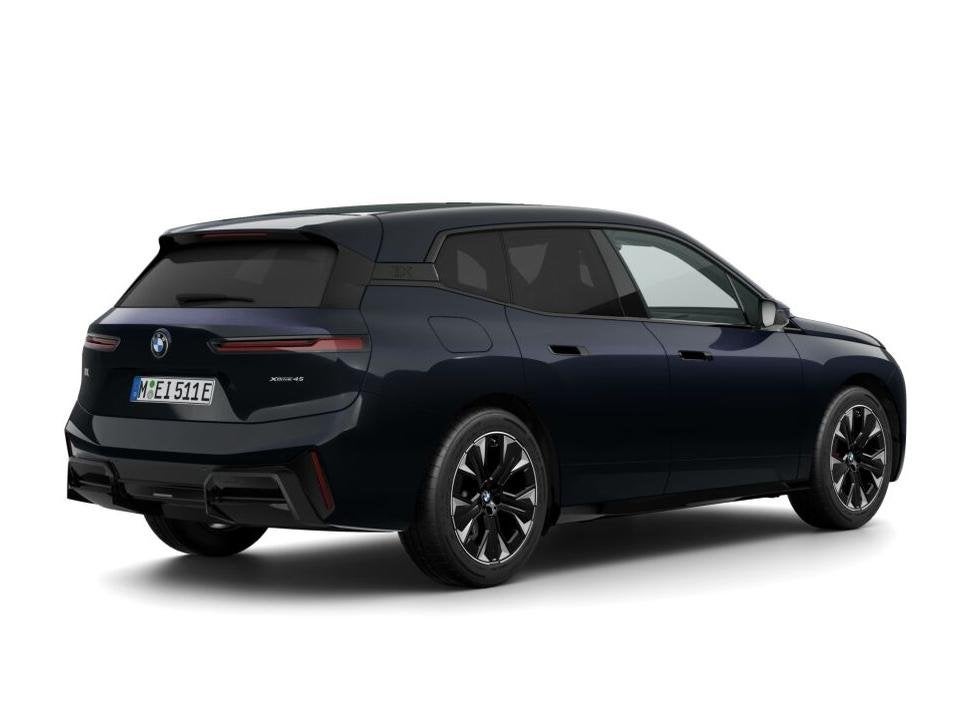 BMW iX xDrive45 | SoH 100% | M Sport Pro | Innovation Pack |, Auto's, BMW, Automaat, Stof, IX, Zwart