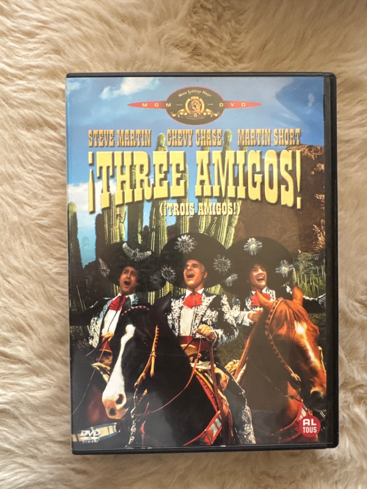 Three Amigos! (Trois Amigos!) DVD - Steve Martin, Alle leeftijden, Nederlands, Ophalen of Verzenden, Zo goed als nieuw