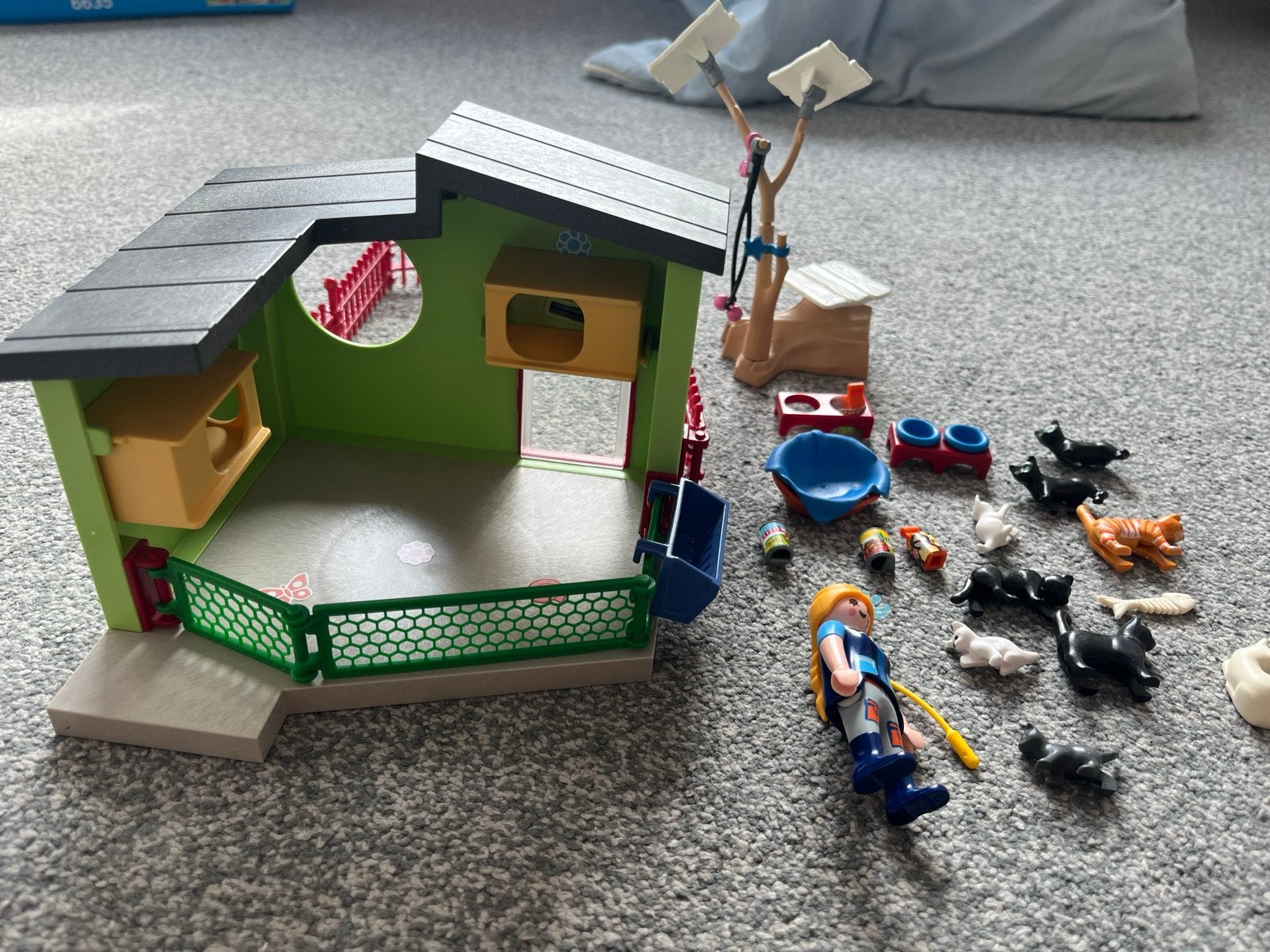 Playmobil Kattenverblijf, Ophalen, Gebruikt, Gebouw, Complete set