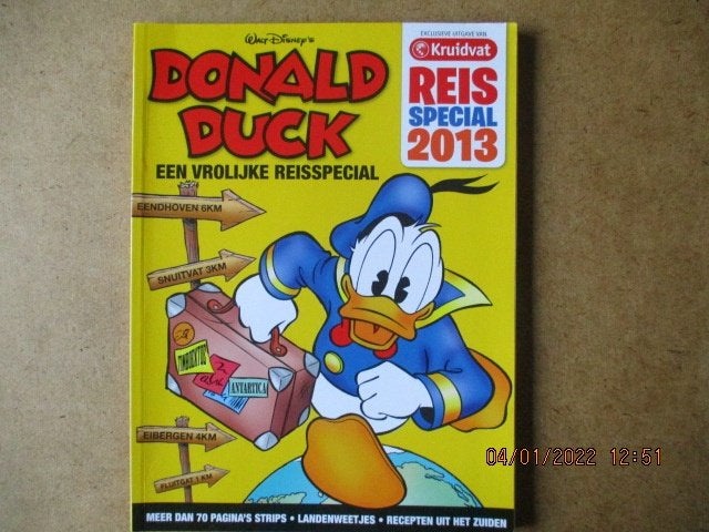 adv5358 donald duck kruidvat 4, Eén stripboek, Ophalen, Gelezen