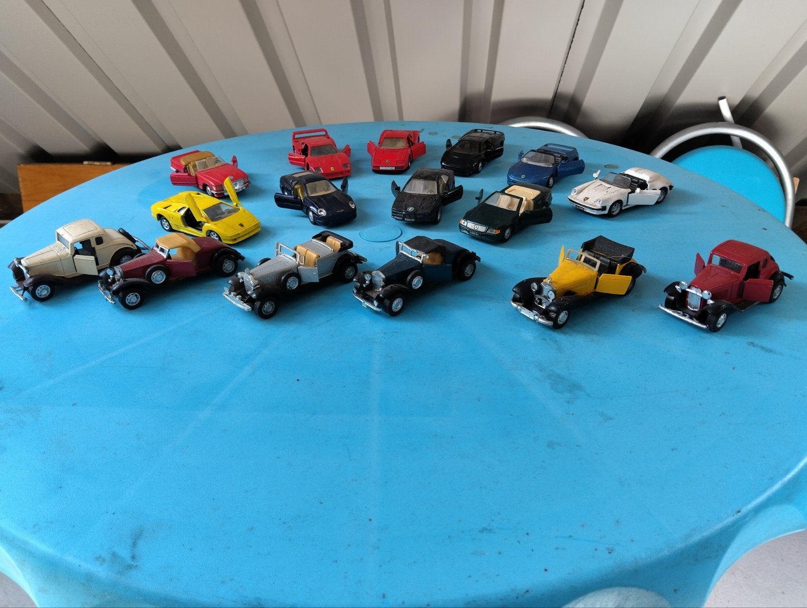 Verschillende auto miniaturen, Ophalen, Gebruikt