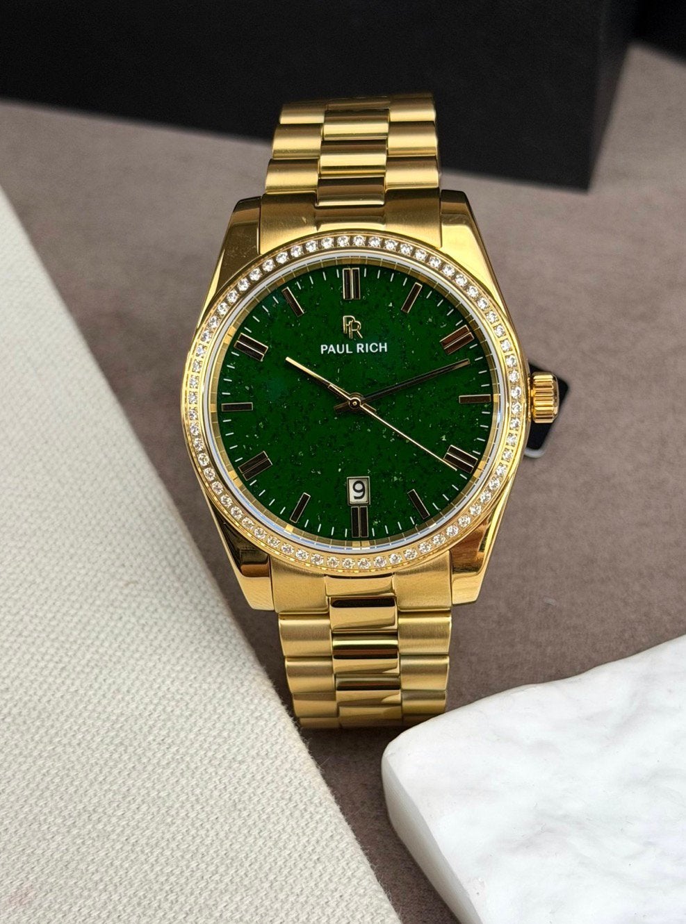 Paul Rich - Legacy Aventurine 45238, Overige merken, Staal, Polshorloge, Nieuw