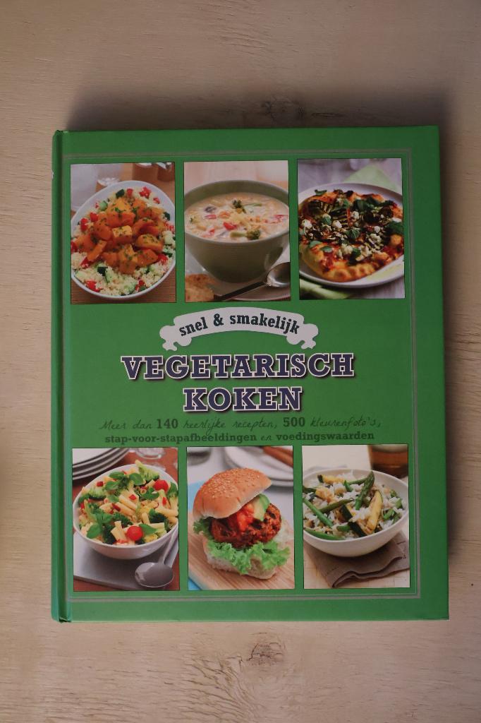Kookboek Snel & smakelijk Vegetarisch Koken, Boeken, Hoofdgerechten, Vegetarisch, Ophalen of Verzenden, Zo goed als nieuw