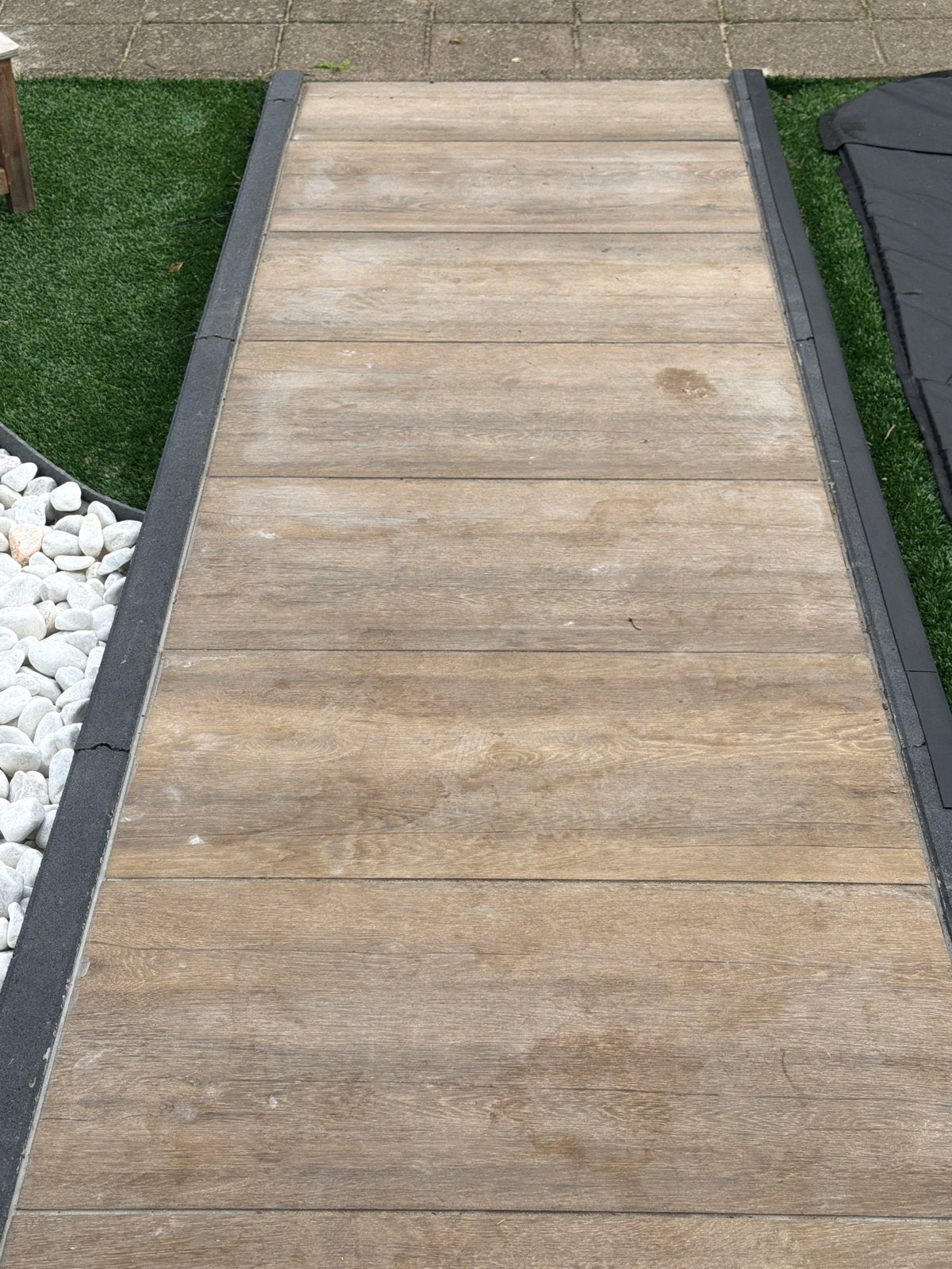 Keramische houtlook tegels voor tuin of terras, Doe-het-zelf en Verbouw, Ophalen, 60 cm of meer, 40 tot 60 cm, Keramiek